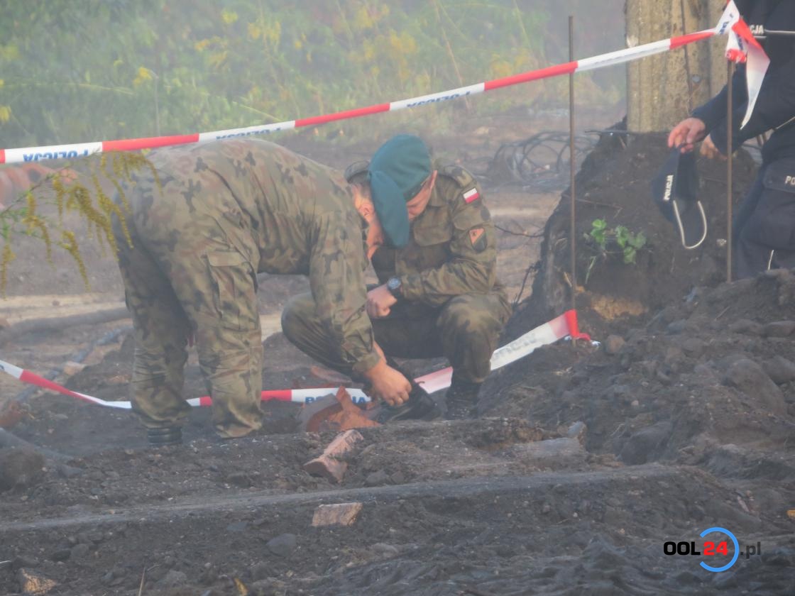 Bomba lotnicza w Oleśnie