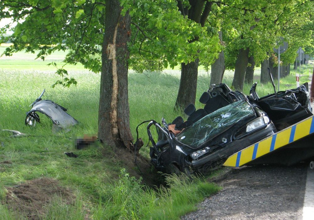 Tragiczny wypadek w miejscowości Jaworek koło Rudnik