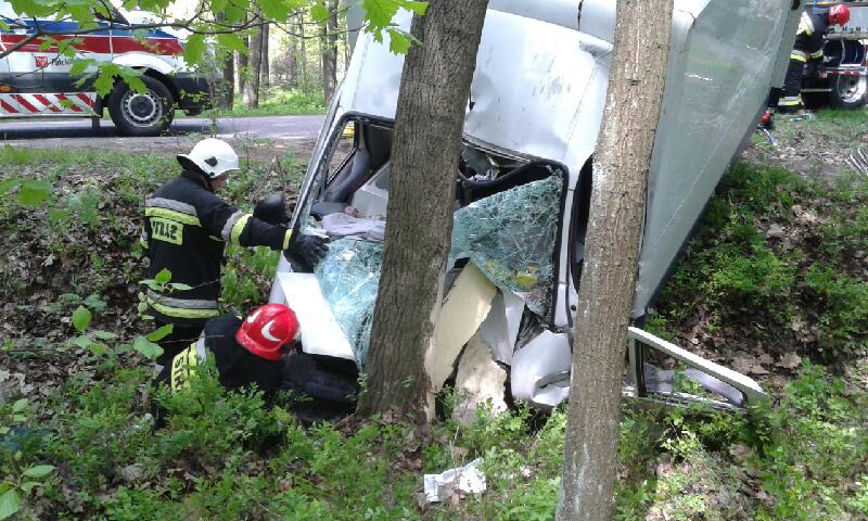 Groźny wypadek na trasie Nowy Wachów – Osiecko