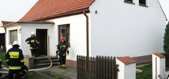 Pożar budynku mieszkalnego w Szemrowicach