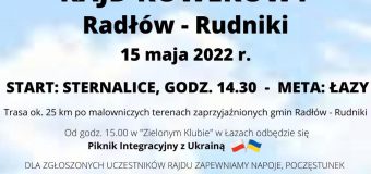 XXIX Integracyjny Rajd Rowerowy – Radłów-Rudniki