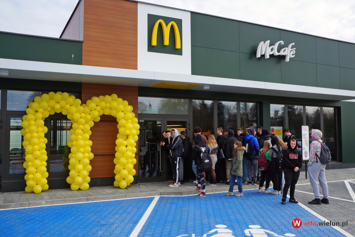 Sieć McDonald’s otworzyła swój lokal w Wieluniu – podaje INFO Wieluń