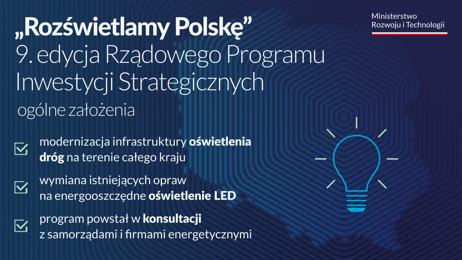 Miliony dla gmin powiatu oleskiego w ramach programu “Rozświetlamy Polskę”