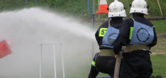 Powiatowe zawody sportowo-pożarnicze w Oleśnie
