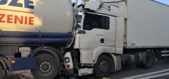 26-letni kierowca tira spowodował karambol na DK 11 w Wojciechowie