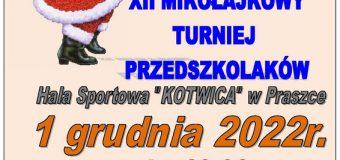 XII Mikołajkowy Turniej Przedszkolaków – Praszka