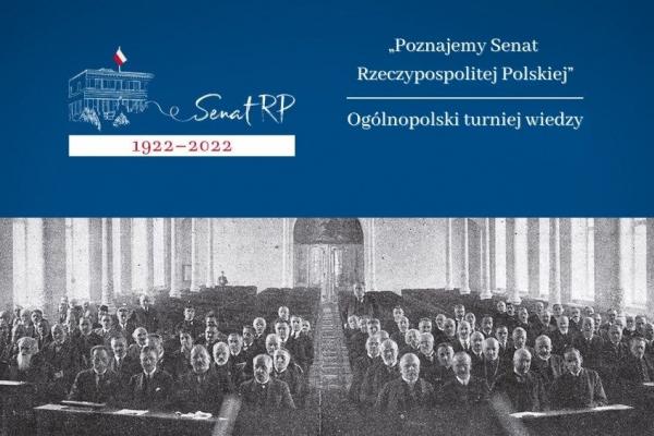 Ogólnopolski turniej dla szkół ponadpodstawowych “Poznajemy Senat Rzeczypospolitej Polskiej”