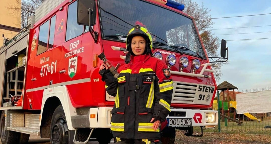 Klasa ze specjalnością strażacką w Oleśnie