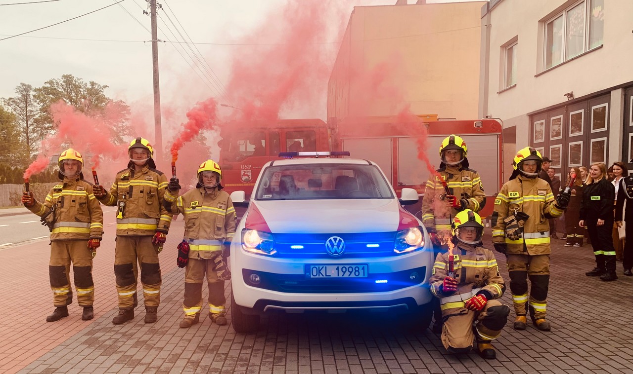 OSP Gorzów Śląski ma nowy samochód o wartości 130 tysięcy złotych