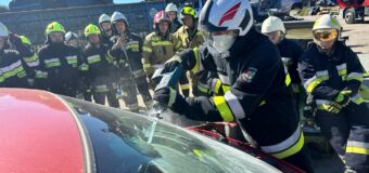 Druhowie z powiatu oleskiego zakończyli szkolenie podstawowe strażaka ratownika